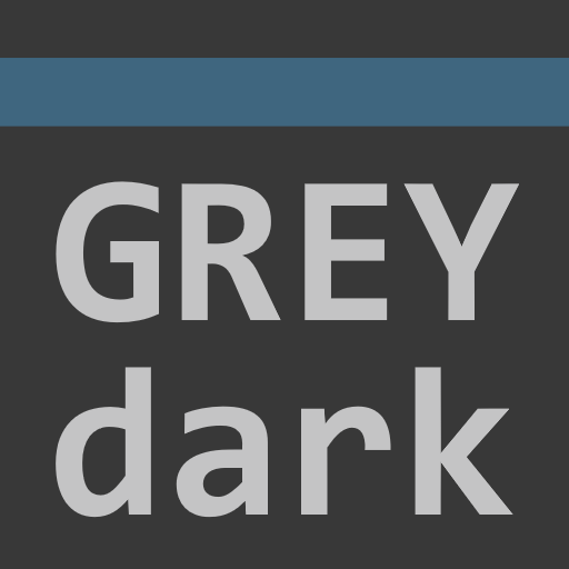 Grey Dark Theme